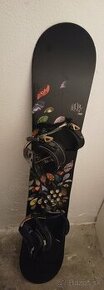 155 cm damsky / dievcensky snowboard ROXY s viazanim