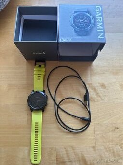 GARMIN Fenix 5X SAPPHIRE komplet balenie