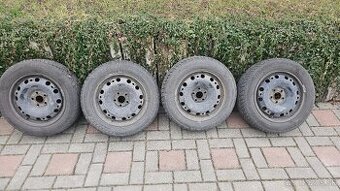 4x disky + zimne pneu 185/60 R15