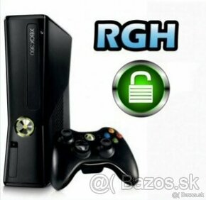 XBOX 360 RGH + kinect a 1 ovládač