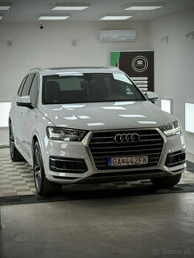 Predám Audi Q7, r.2018, 200kW, 3.0 TDI, A8.biela metalíza