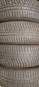 Predám 4ks jazdené zimné 225-60r16-102V Hankook