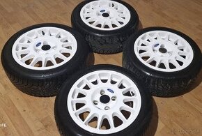 Predám alu. disky Speedline Corse 4x108 R15 + zimne pneu