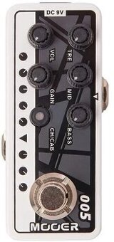 Mooer Micro PreAMP 005 - Brown Sound. Efekt. Pedal. Drive.