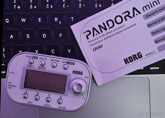 KORG Pandora mini - efekty pre elektricku gitaru