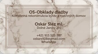 OS-Obklady dlažby