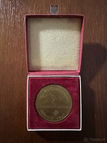Malinô 1967 Telovýchovná jednota Ružomberok medaila