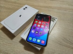 Iphone 11 64gb biely v top stave plnefunkcny s nabijacim kab