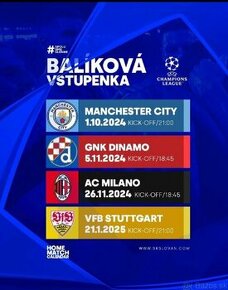 Slovan Bratislava liga majstrov balíková vstupenka