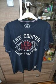 Pánske tričko LEE COOPER  tmavo modré - 1