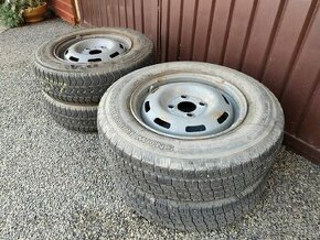 Disky + zimné pneumatiky 155/80 R13