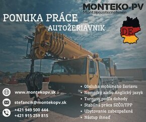 Žeriavnik/Autožeriavnik NEMECKO