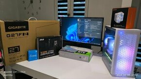 Herný PC zostava + monitor