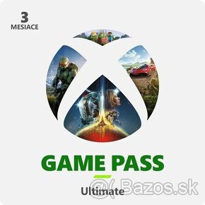 Microsoft Xbox Game Pass Ultimate 3 mesiace (SK)