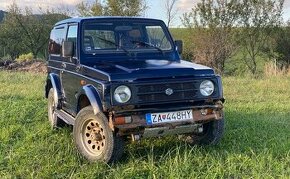 Suzuki Samurai 1.3i celoplech plus záhradka