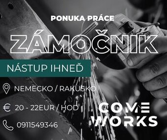 Zámočník - zvárač do Rakuska / Nemecka