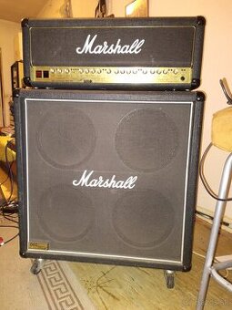 Marshall 6100 zosilňovač + Marshall 1960BV 4x12 Reprobox