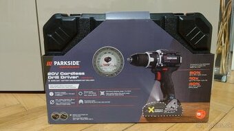 PARKSIDE PERFORMANCE® Aku vŕtací skrutkovač 20 V