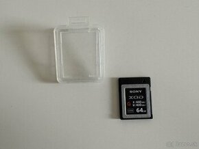 Predám pamäťovú kartu SONY XQD 64 GB G