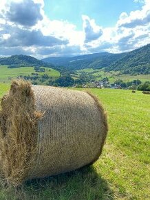 Predám okrúhle balíky sena