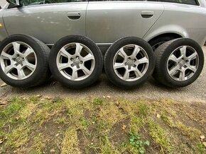 Originál Audi disky + pneumatiky 225/55R16 - 1