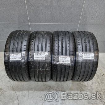 Letné pneumatiky 215/40 R17 SAVA DOT1521