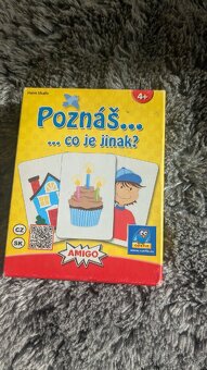 Kartová hra - Poznáš... čo je inak?