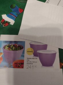 Tupperware misky, nové