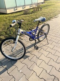 Detsky bicykel so stojanom