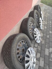 Zimne pneumatiky 205/55 r16 na diskoch 5x114,3