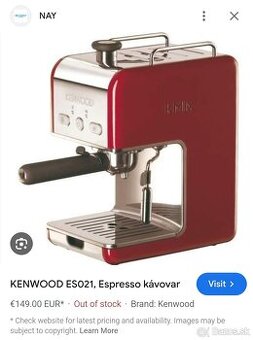 Kavovar Kenwood