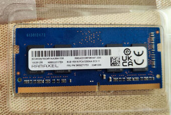 RAM 8GB DDR4-3200 SO-DIMM / Ramaxel RMSA3310MF96HAF-3200 - 1