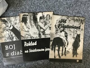 Westernové staré časopisy Old Shatterhand..