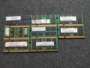 predám pamäte (ram) pre notebooky 2gb DDR2 - 1