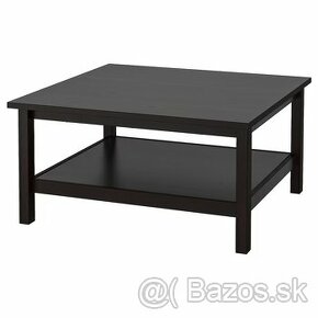 konferenčný stôl Hemnes, Ikea, čierno-hnedá