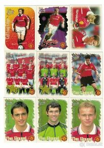 Zbierka kartičiek - Manchester united 1998/1999