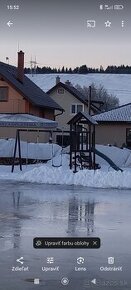 Ponúkam na predaj záhradnú vežu so šmykľavkou