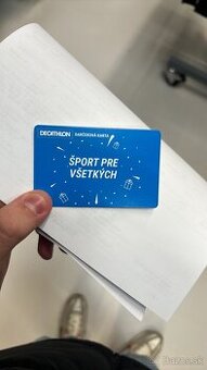 darcekova poukážka v Decathlon