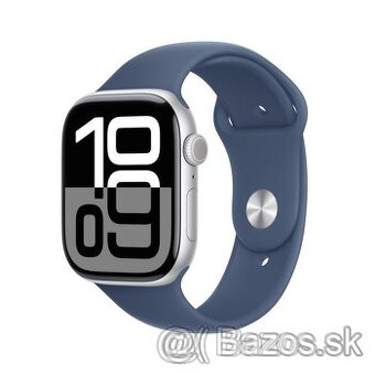 Apple Watch Series 10 GPS 42mm Silver Aluminium Case with De