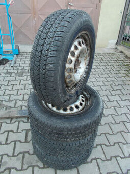 Plechové disky VW T4 + 195/70R15