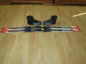 Predam bezkovy set,SALOMON,131 cm,SNS,c.35,5,supiny - 1