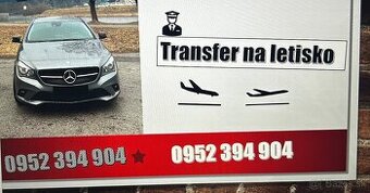 letiskový transfer, preprava osôb, odvoz na letisko