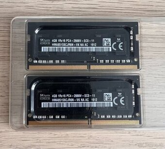 Pamäte RAM DDR4 2x 4GB s APPLE iMAC