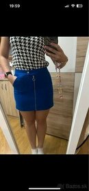 Dámska sukňa modrá