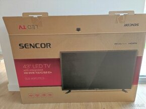 43" LED TV značky SENCOR s balíkom programov