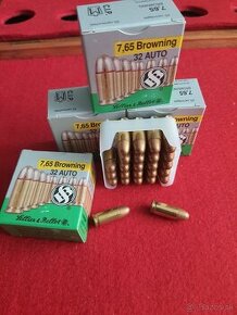 Náboje, strelivo 7,65 browning Sellier & Bellot - 1