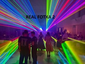 Plnofarebný RGB laser 8,4 W / ILDA / DMX / Nové v záruke - 1