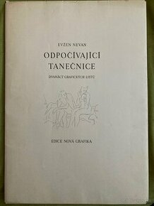 E. Nevan - Odpočívající tanečnice (12 grafík), 1946