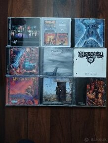 Metalové,Rockové CD,LP