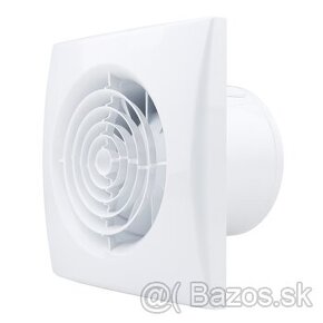 nový Tichý kúpeľňový ventilátor Dalap 125 NOMIA Z s časovačo